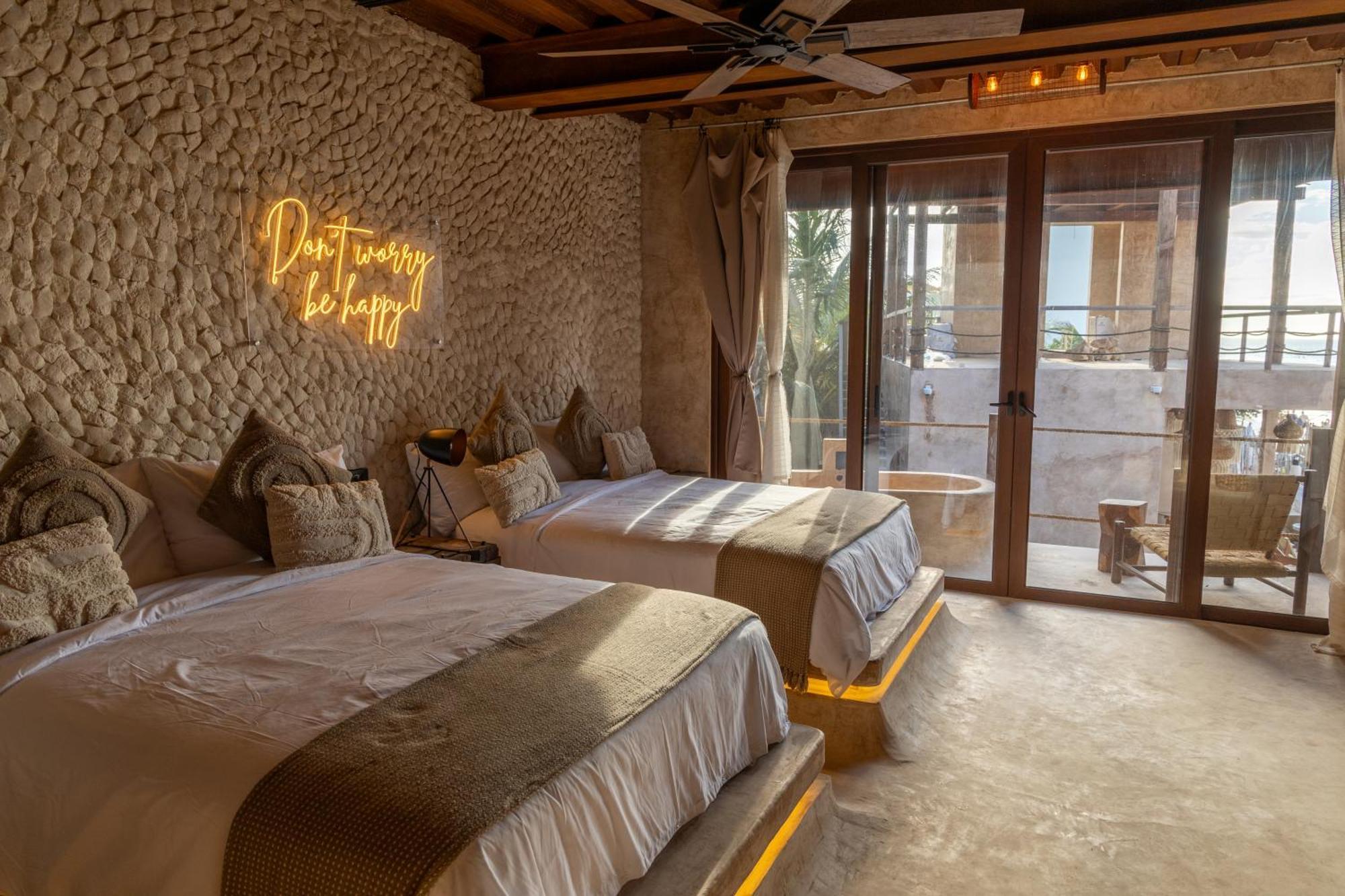 Awa Holbox Hotel Boutique - Beach Front الغرفة الصورة