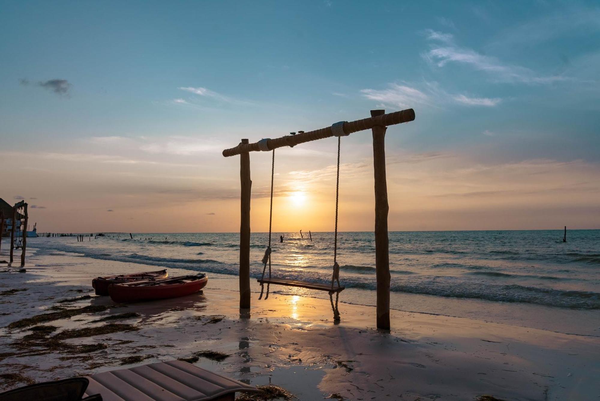 Awa Holbox Hotel Boutique - Beach Front المظهر الخارجي الصورة