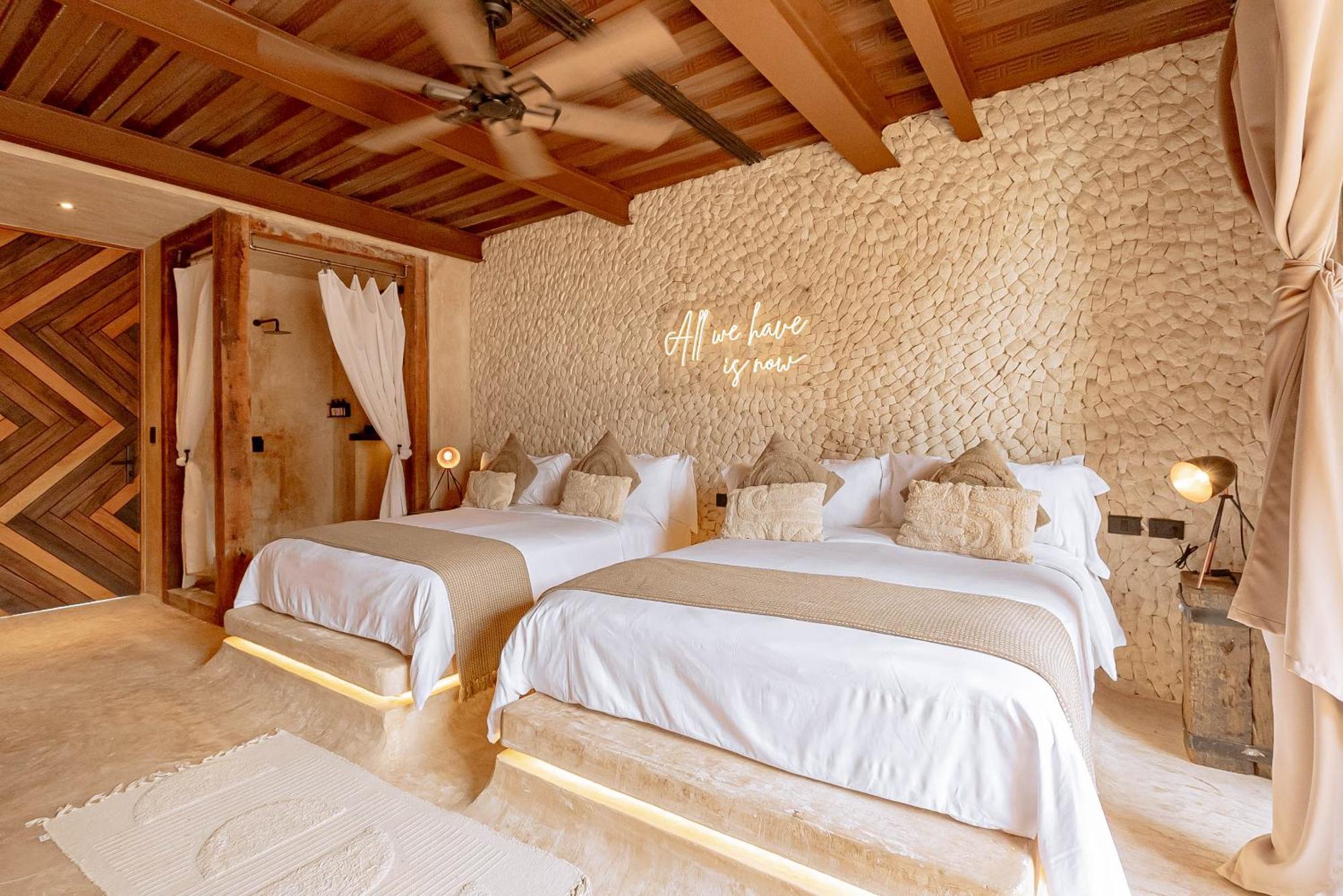 Awa Holbox Hotel Boutique - Beach Front الغرفة الصورة