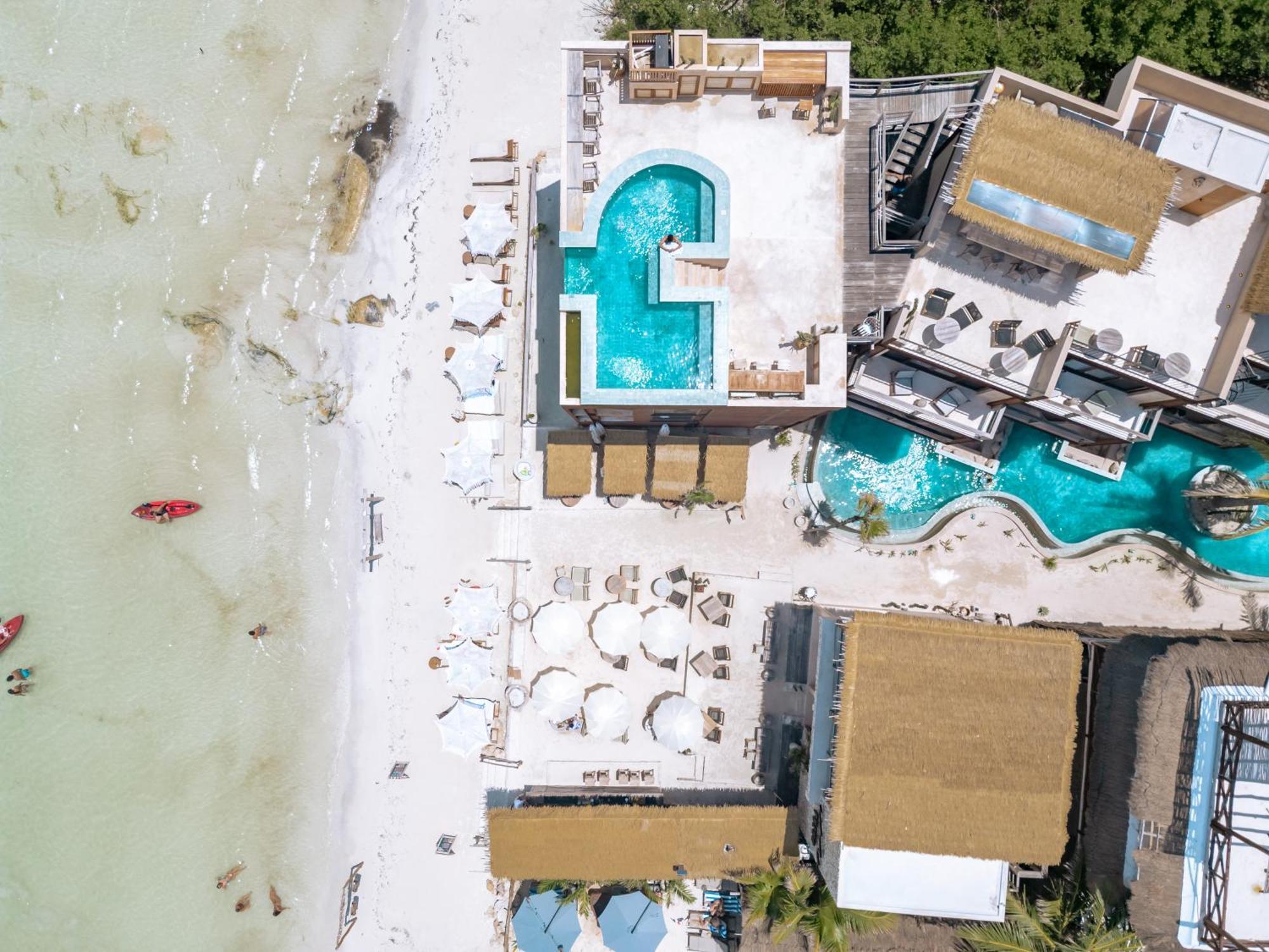 Awa Holbox Hotel Boutique - Beach Front المظهر الخارجي الصورة